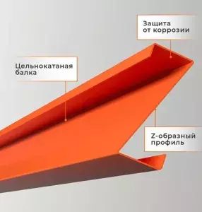 БАЛКА паллетного  стеллажа  