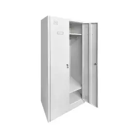 Шкаф металлический для ОДЕЖДЫ двухдверный 1850х520х500мм (2L-B1A-520)